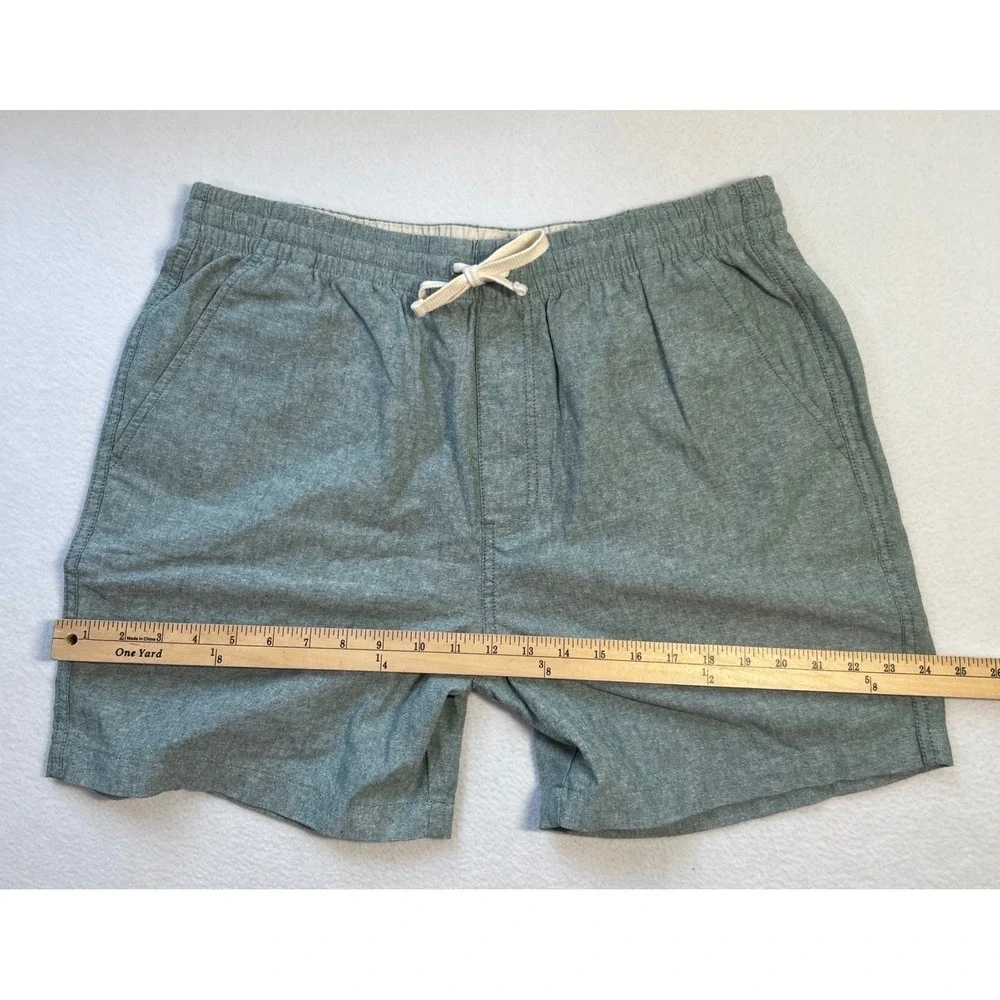 NWT J. CREW Linen Blend Shorts Mens Size L (33x5.5) Light Green Preppy Lagenlook